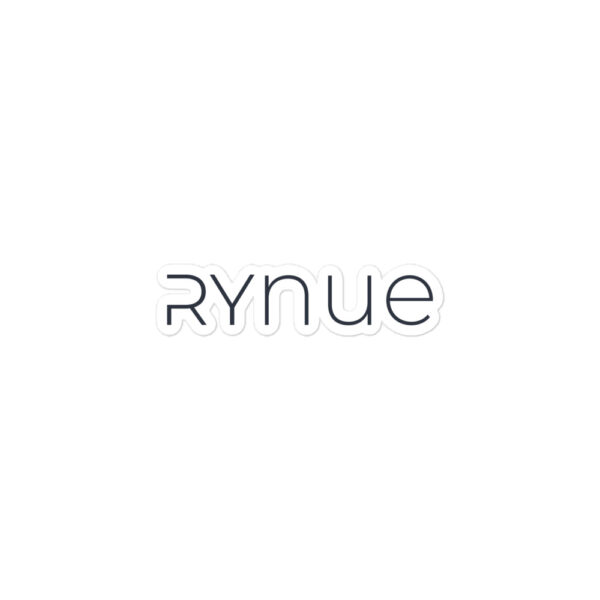 bubble-free rynue stickers