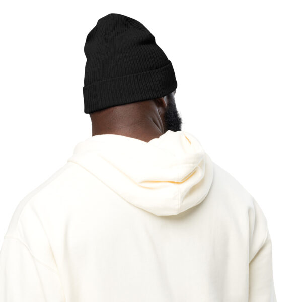 organic ribbed beanie - Image 5